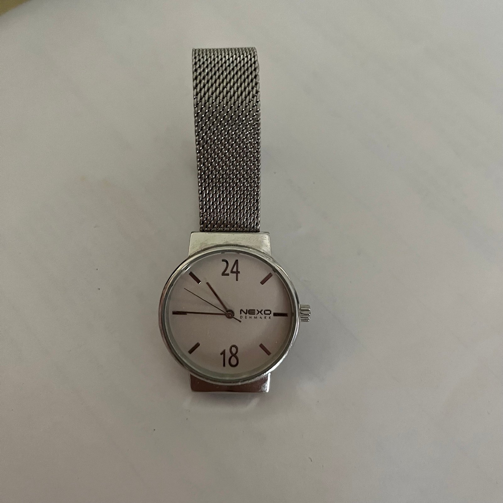 NEXO Denmark Silver Wrist watch