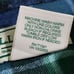 L.L. Bean Men's Flannel Shirt Green Blue Black Plaid Long Sleeve. Size L - Tall
