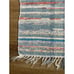 Cottagecore Rag Area Rug - 35 x 32 In - 100% Cotton - Hand Woven Rag Throw Rug
