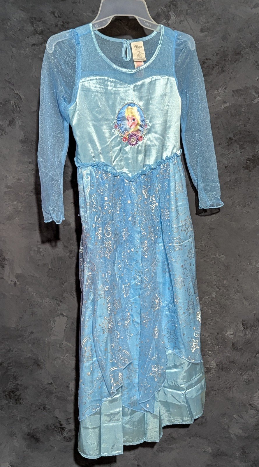 Disney Store Elsa Cameo Frozen Pajamas Dress Up Size 9 10