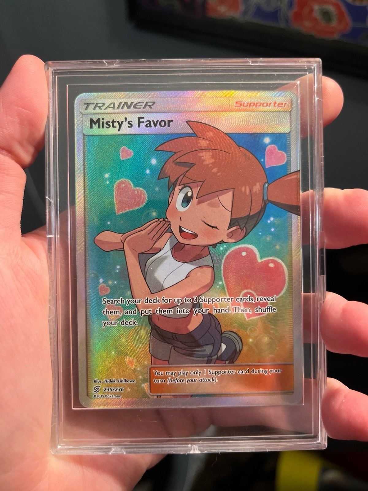 Mistys Favor 235/236 Full Art Trainer RARE