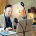 Live fill light desktop clip light