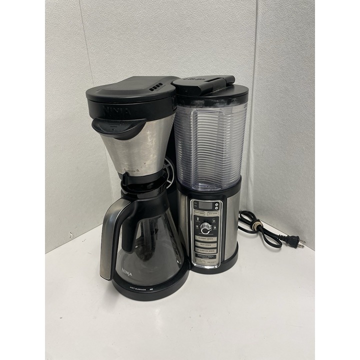Ninja Coffee Bar Brew Maker CF082 Coffee Maker Hot Iced Glass Carafe Tested