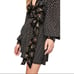 FREE PEOPLE Black Wonderland Printed Mini Dress