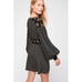 FREE PEOPLE Black Wonderland Printed Mini Dress