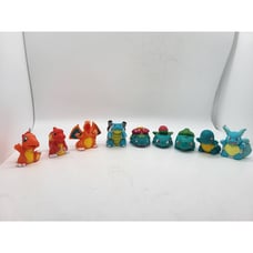 Venusaur Blastoise Charizard evolution set Finger Puppet figures Bandai Pokemon