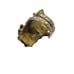 Vintage Etruscan Stone Brass & Alpaca Adjustable Ring (A412)