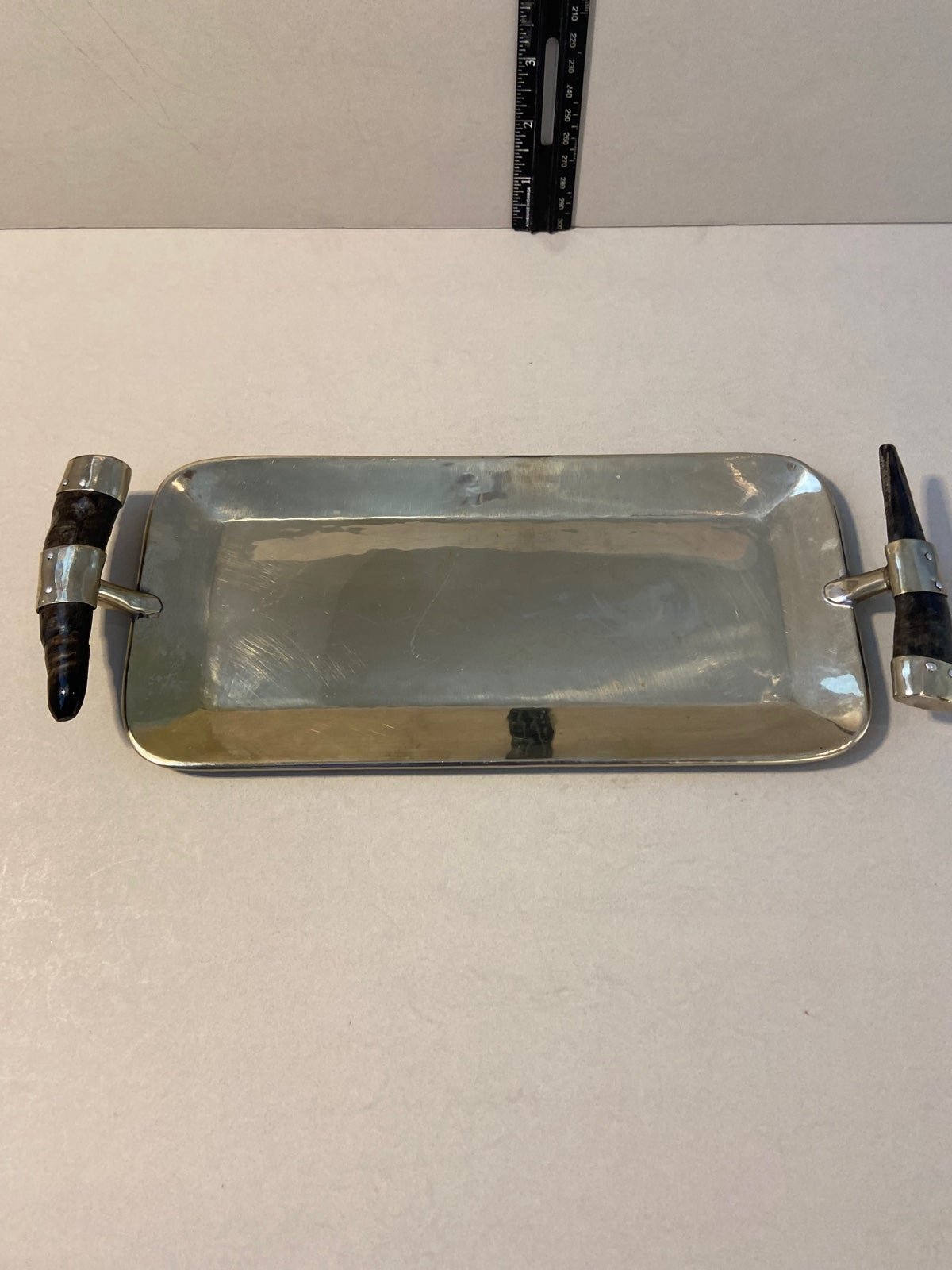 Alpaca Horn Handle Tray