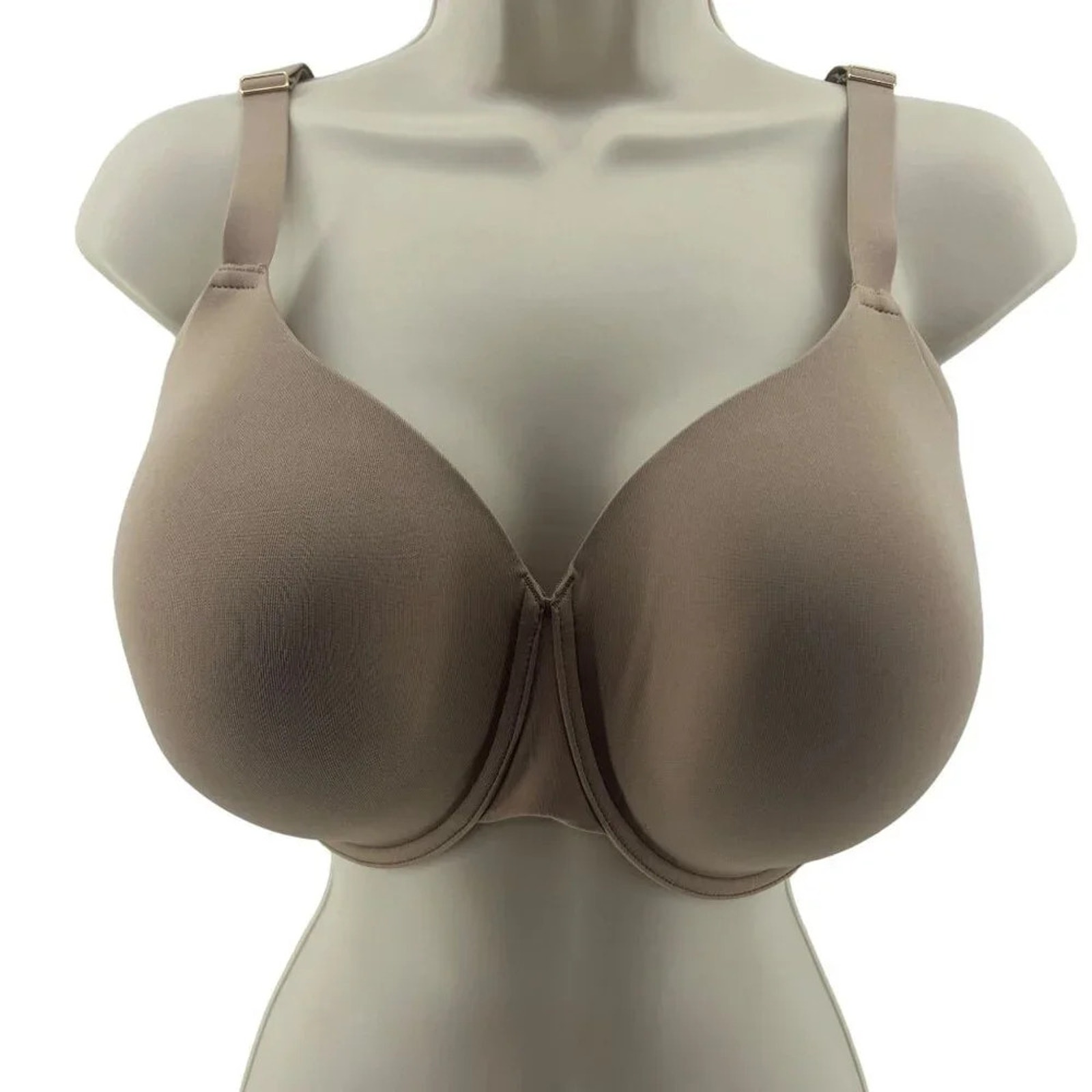 Thirdlove Comfort Stretch Smoothing Full Coverage Bra Taupe Womens Size 34G