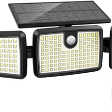 Solar Lights Outdoor Quick Charge Solar Motion Deck Lights