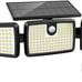 Solar Lights Outdoor Quick Charge Solar Motion Deck Lights