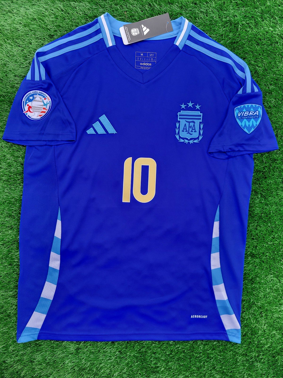 24-25 Argentina Messi Copa America Away Jersey Adidas New
