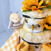 Bees Diaper Cake, Bumblebee Baby Shower