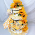 Bees Diaper Cake, Bumblebee Baby Shower