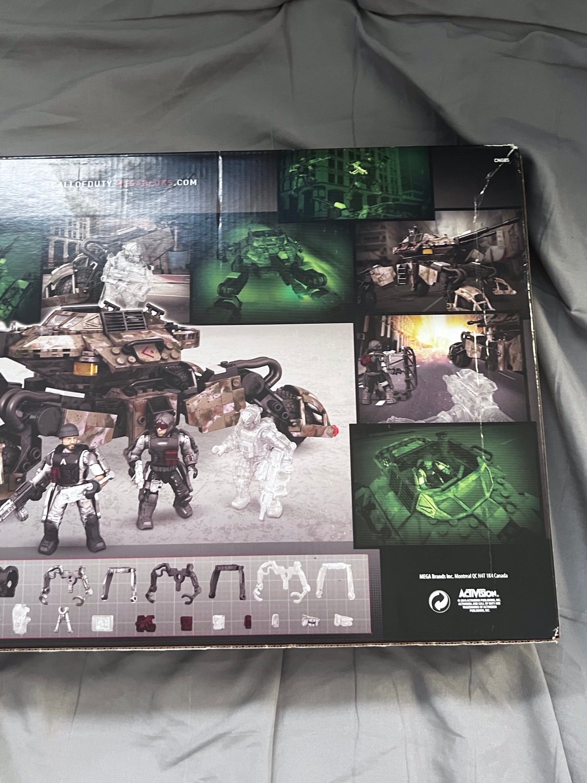 Mega Bloks Call of Duty Atlas Mobile Turret - 587 Pieces