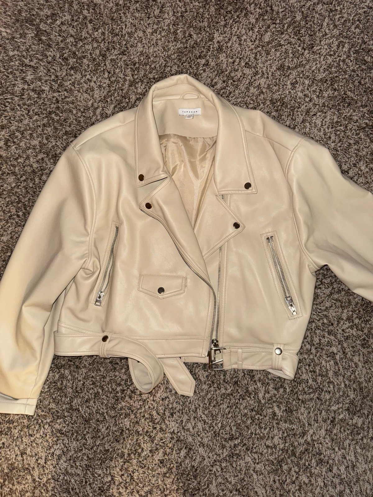 Topshop Leather Jacket