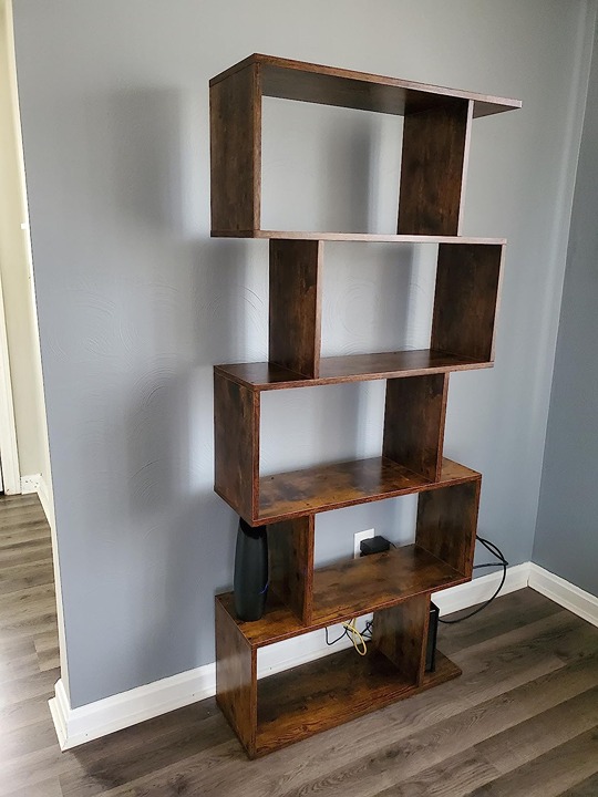 5-Tier Freestanding Decorative Storage Shelving NEW