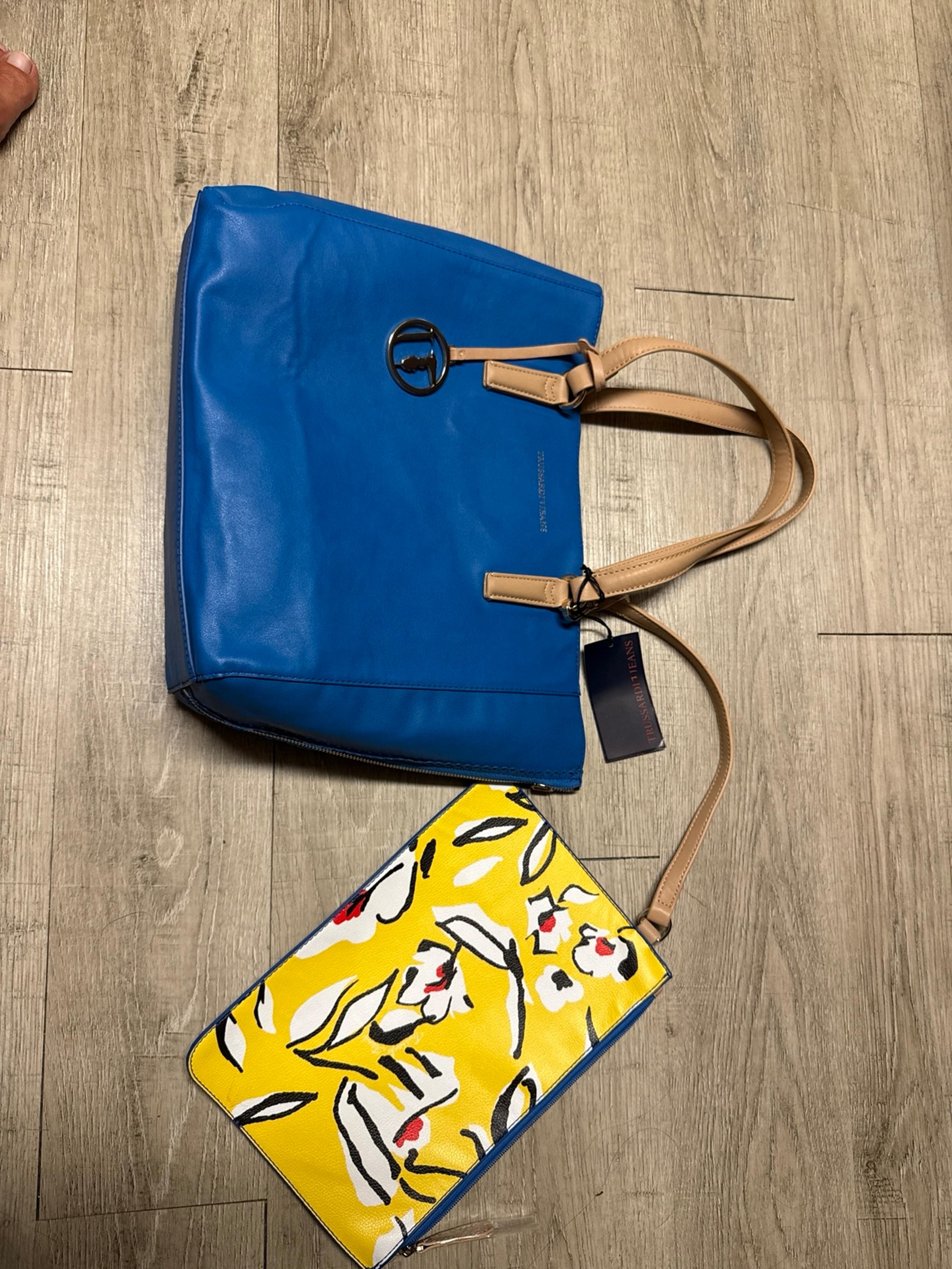 TRUSSARDI JEANS Reversible tote