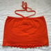 Y2K Tanning Tube Top Halter M