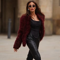 Club London fluffy jacket