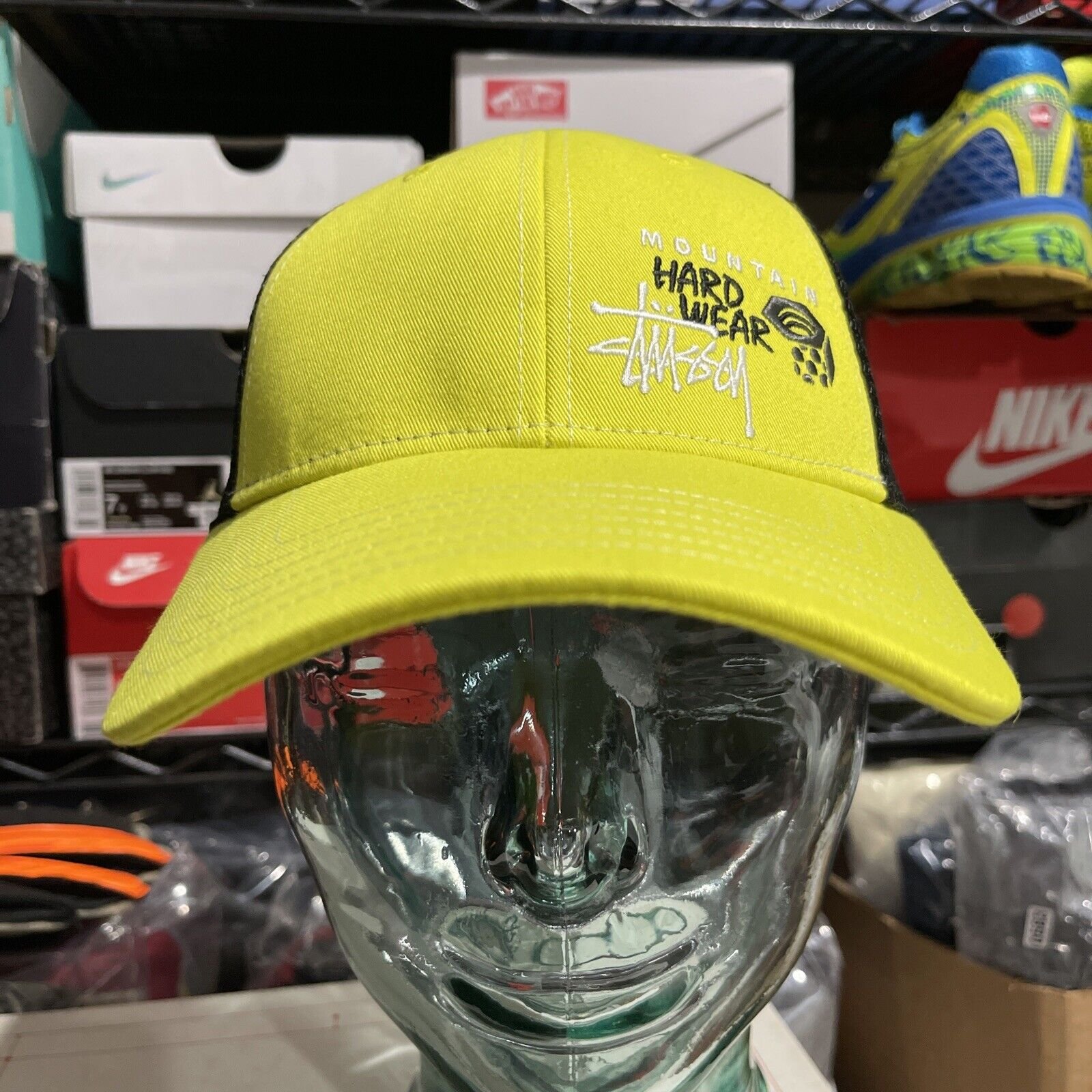 Stussy Mountain Hardwear Cap Hat Mens Trucker Mesh Snap Back