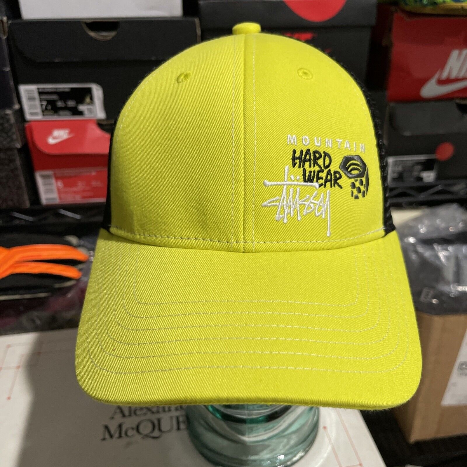 Stussy Mountain Hardwear Cap Hat Mens Trucker Mesh Snap Back