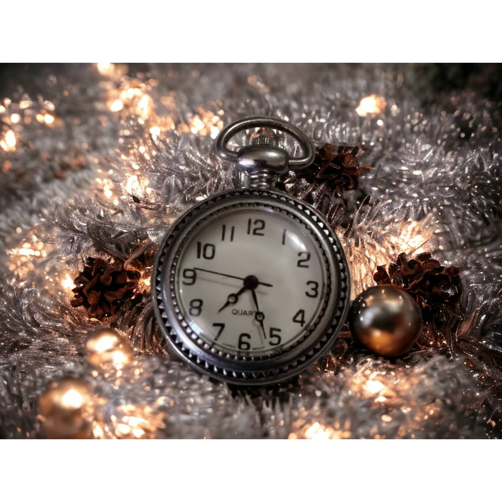 Gorgeous vintage pendant watch necklace