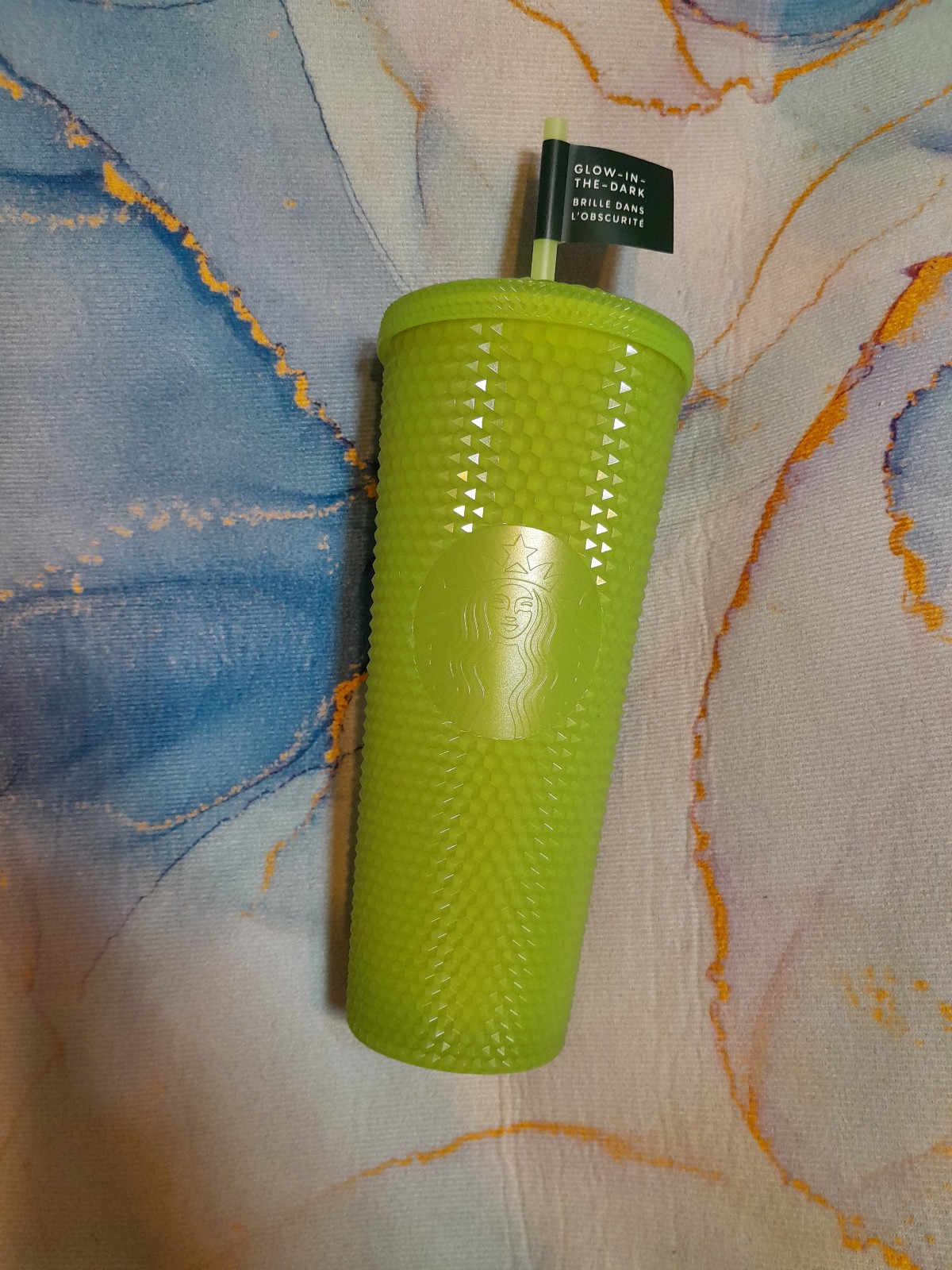 Starbucks lemongrass bling studded tumbler