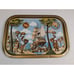 Vintage African Coffee Trade Tray Metal Figural Beautiful Colors Shipping Coffee