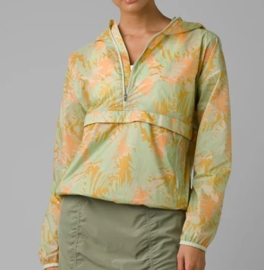 prAna Whistler Anorak Hooded Windbreaker Rain Jacket Small NEW MSRP 99