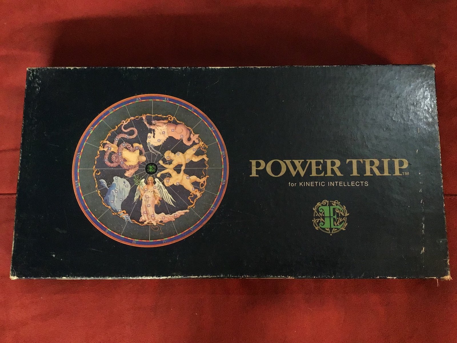 Power Trip for Kinetic Intellects Vintage 1984 Board Game