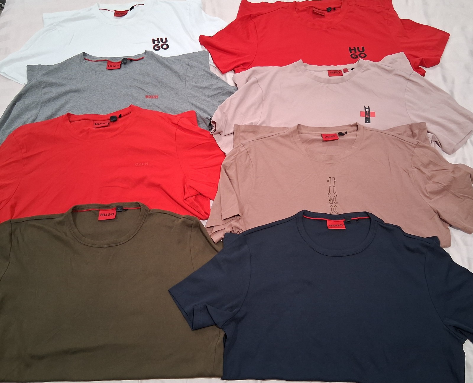 8 Hugo Boss Dimento- Dero- Dozy- Dloud & Durtoise T-Shirts- Assorted Colors- XXL