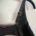 Lands End Swim Dress One-Piece Swimsuit Sz Plus 24W Modest Black Underwire
