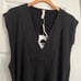 ANTHROPOLOGIE Daily Practice Sky Dive Twofer V-Neck Bow Waist Mini Dress