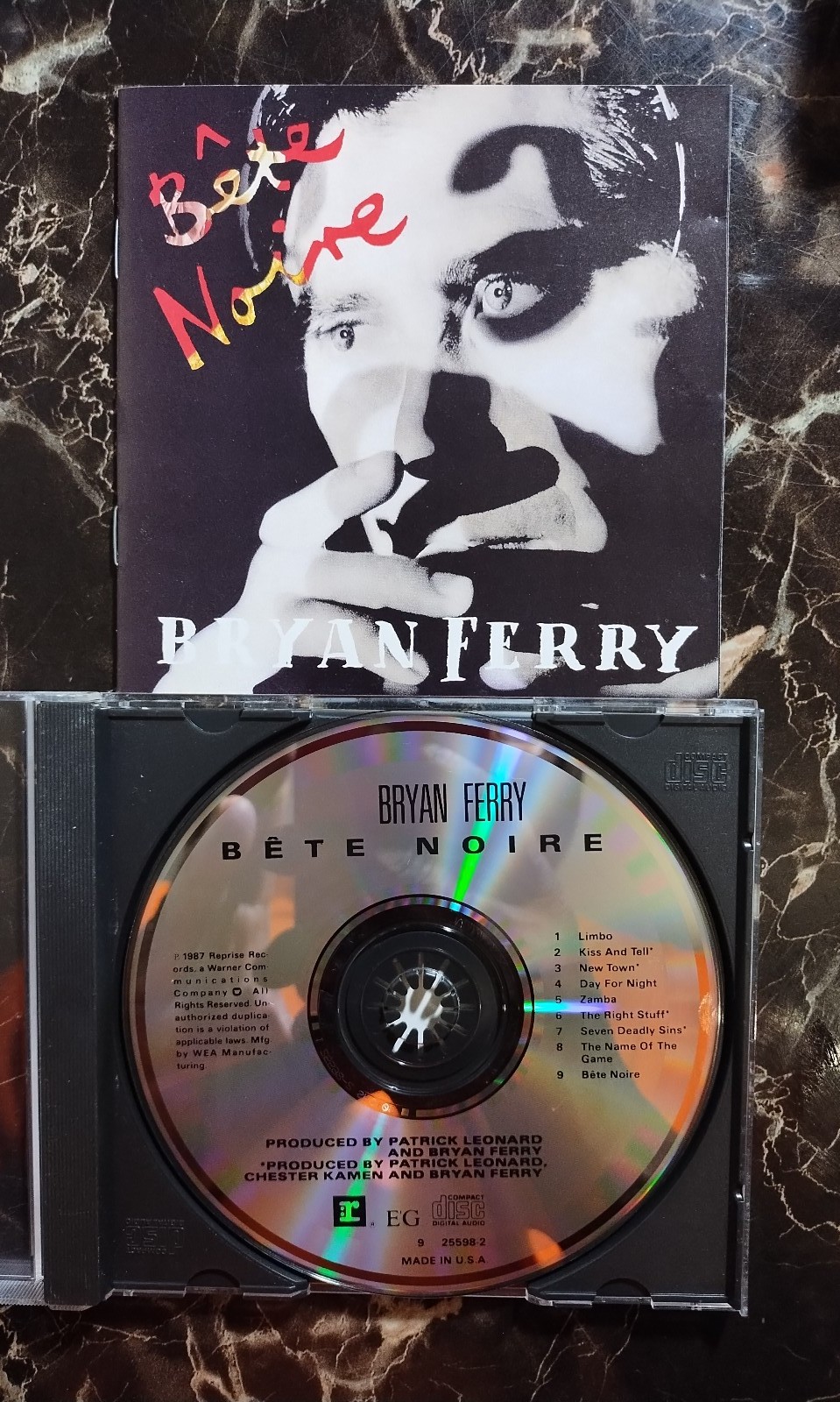 BRYAN FERRY ABETE NOIRE CD F0 VERY GOOD CONDITION