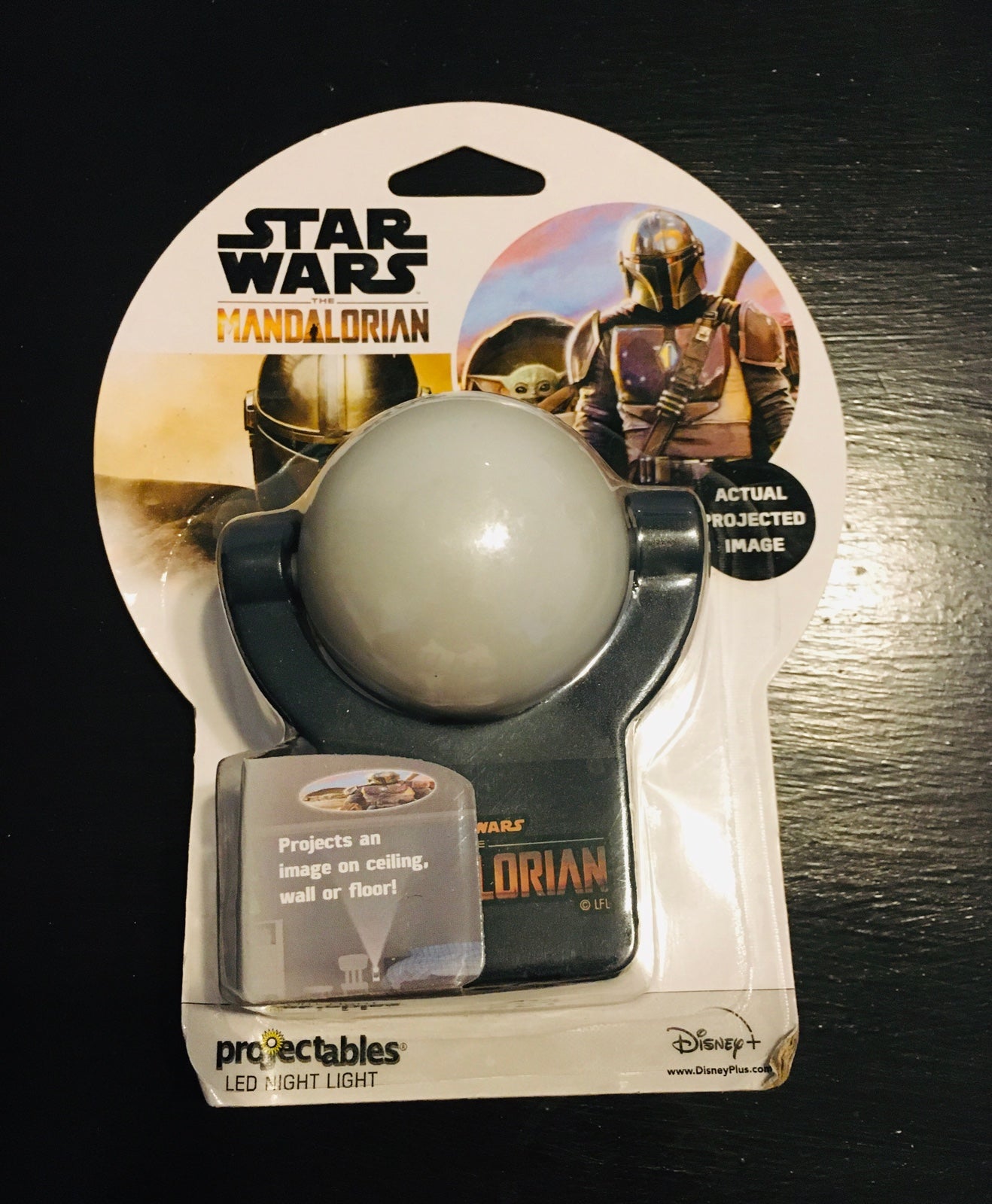 Mandalorian Star Wars plug in Projector