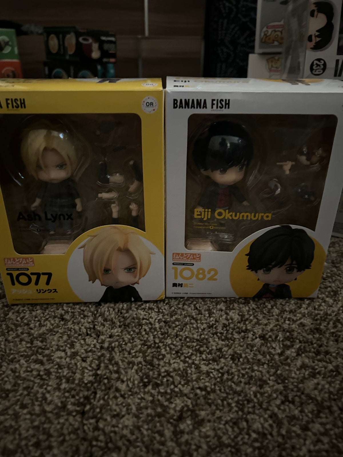 Ash and Eiji nendoroids