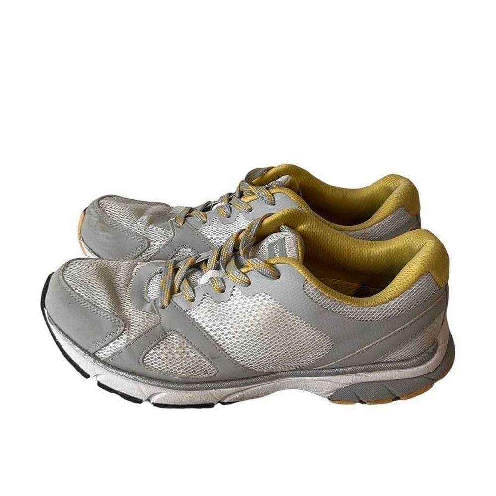 VIONIC women's Tokyo grey yellow sneakers athletic shoes sz 9.5 Casual Walking