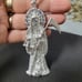 Santa muerte silver pendant 925