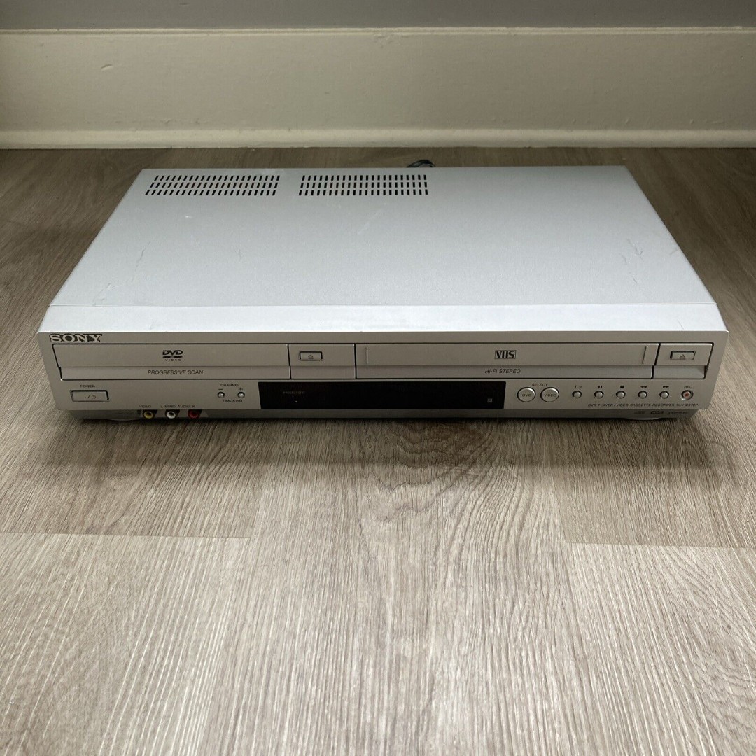 Sony SLV-D370P DVD Player VCR Combo VHS Progressive 4Head HiFi Tested No Remote