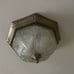 Brushed Bronze Flush Mount Fixture. 11 1/2 inch