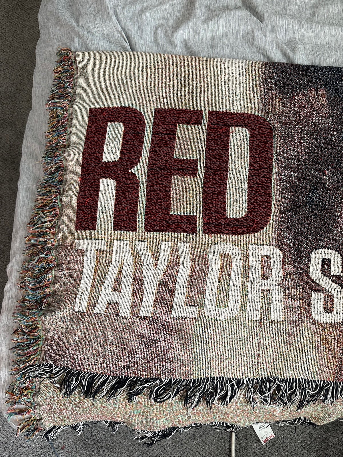 Taylor Swift Red Version Live Photo Blanket We Are Never