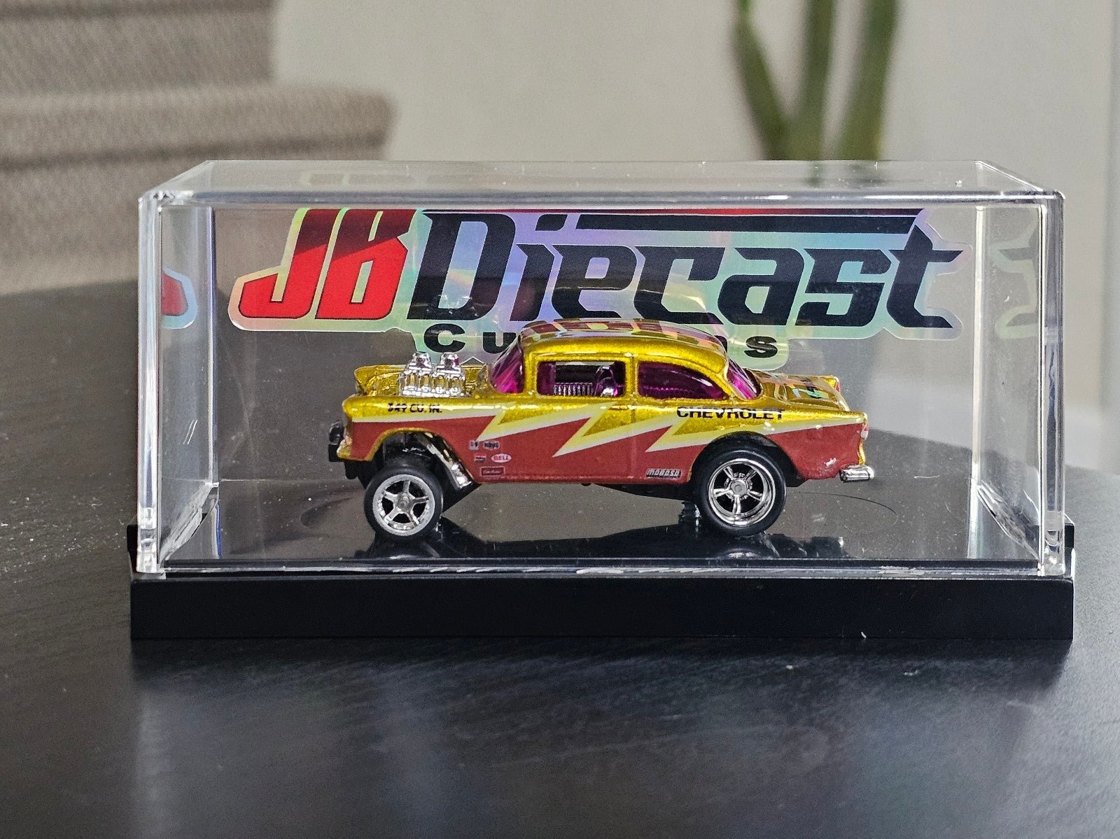 Hot Wheels 55 chevy bel air gasser JB Diecast customs 1 of 5