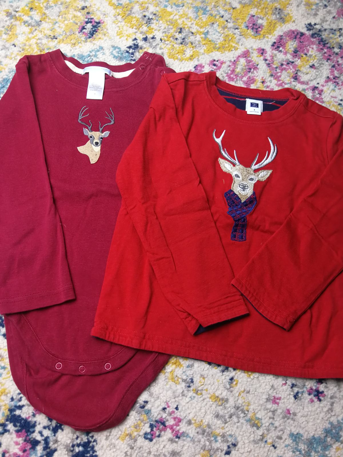 Janie and Jack holiday tops