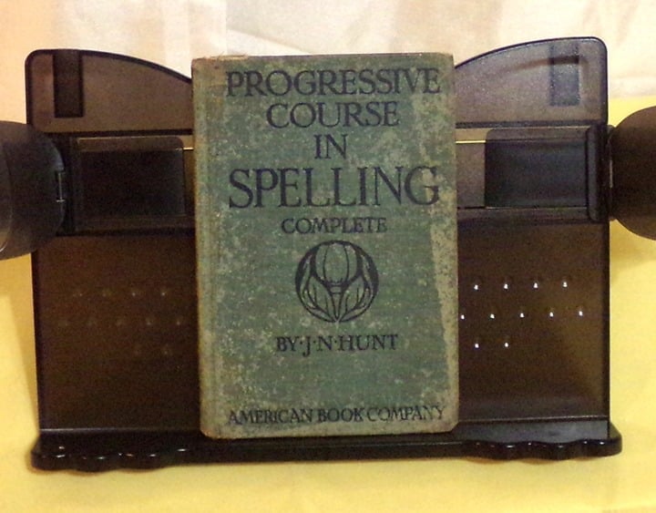 Vintage Progressive Course in Spelling 1910 Edition