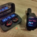 Smart Watch Heart Rate Monitor Bluetooth Call + Wireless Earbuds Earphon