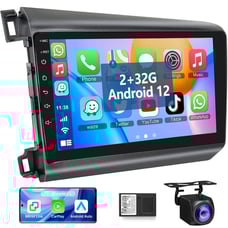 for Honda Civic 2012-2015 Android Car Stereo with Wireless Carplay/Android Auto