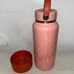 32oz Hydro Flask Alpenglow Pink with Boot Limited Edition Wide Mouth Bottle