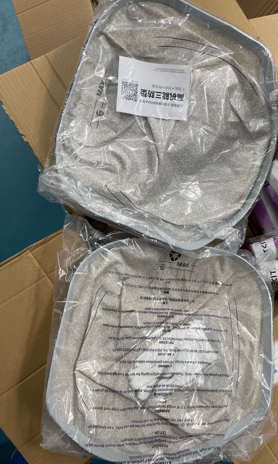 two PETKIT Replaced Cat Litter Pads for PuraX