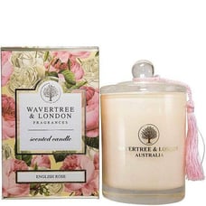 Wavertree & London English Rose Candle,Size: 11.6 OZ